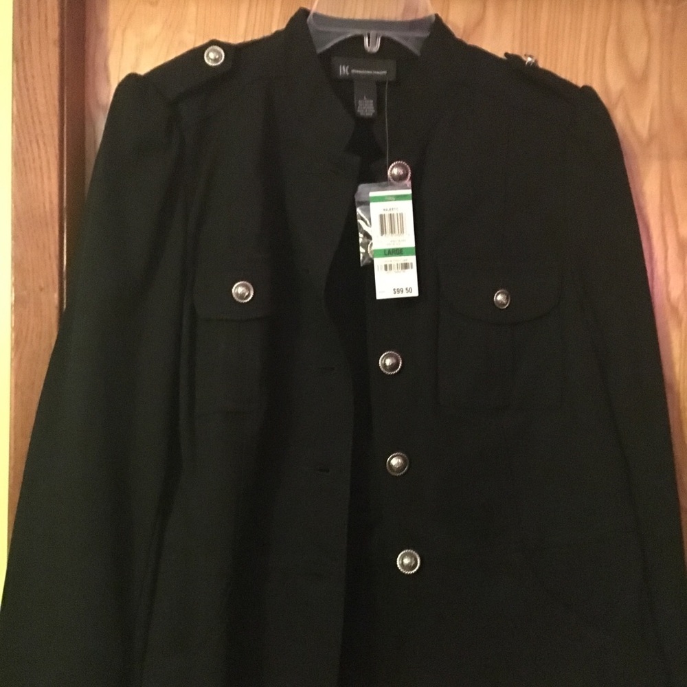 INC button-up jacket